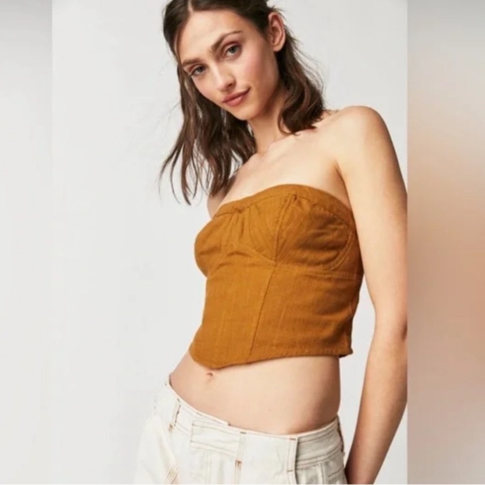 NWOT Free People Leilani Tube Top